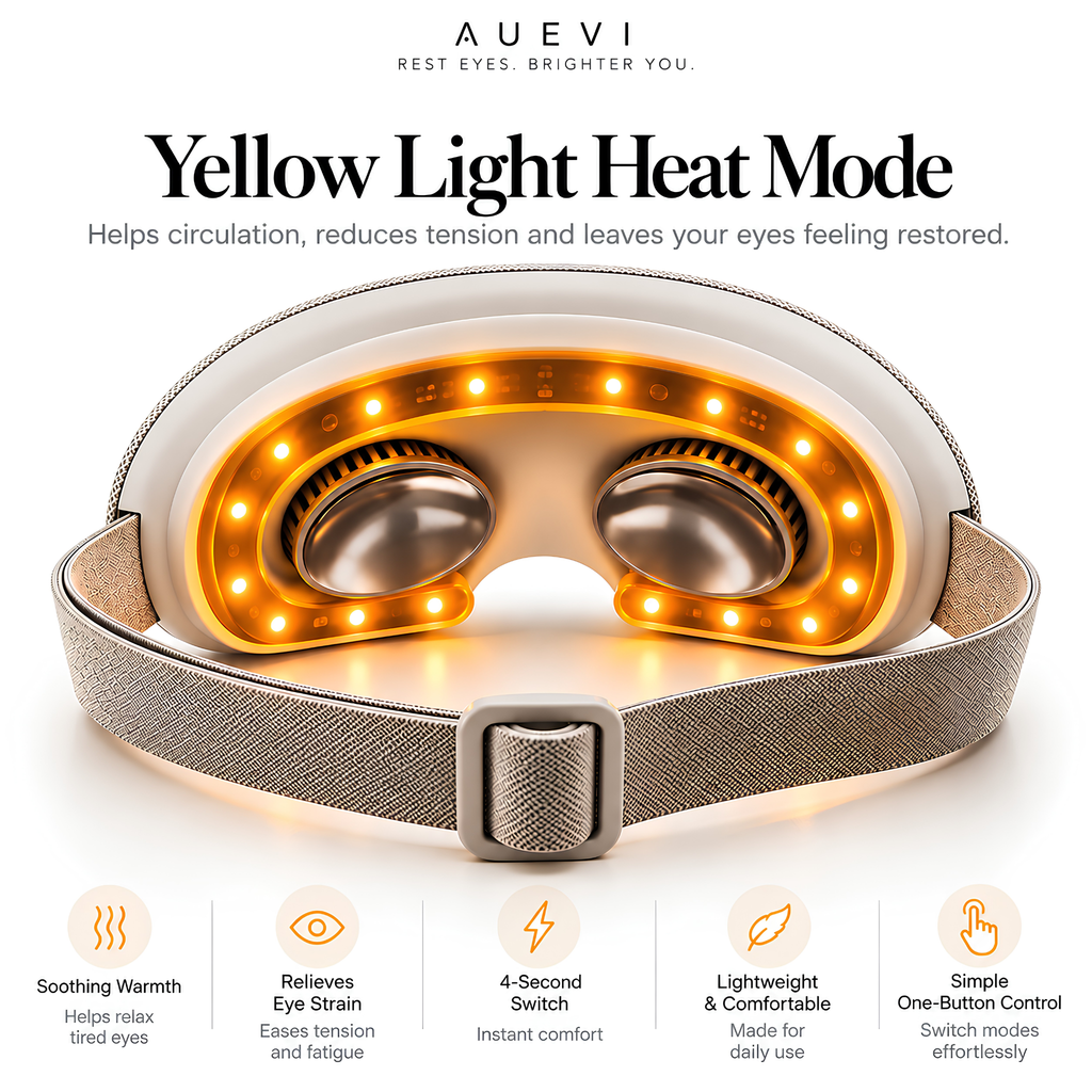 AUEVI Hot & Cold Near-Infrared Eye Massager
